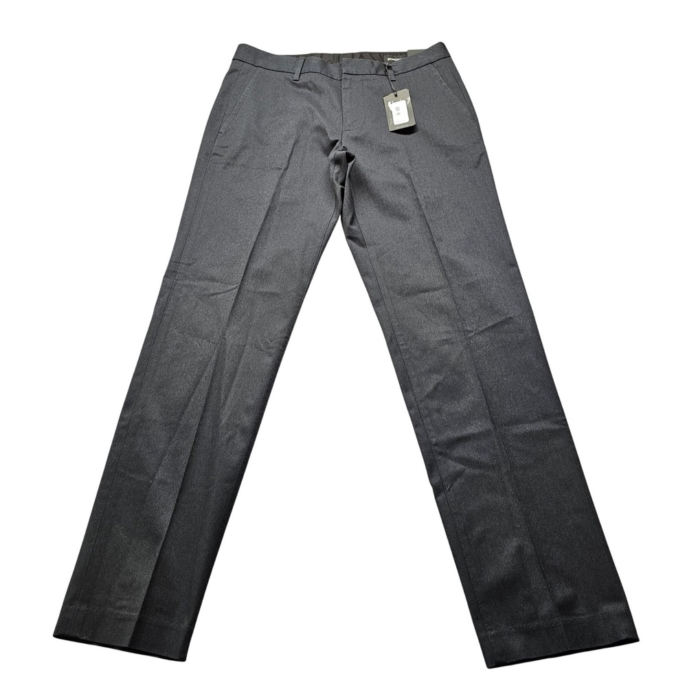 Bonobos Stretch Weekday Warrior Pants 30x30 Charcoal Herringbone BWB0289